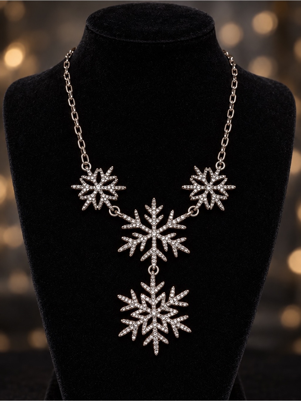 ✨ Brighton CRISTALLO Snowflake Statement Necklace ✨